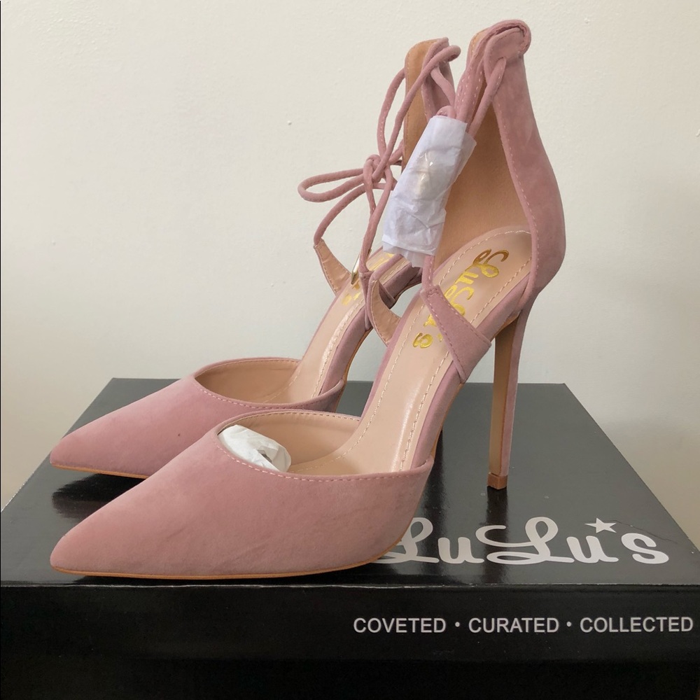 Blush heels